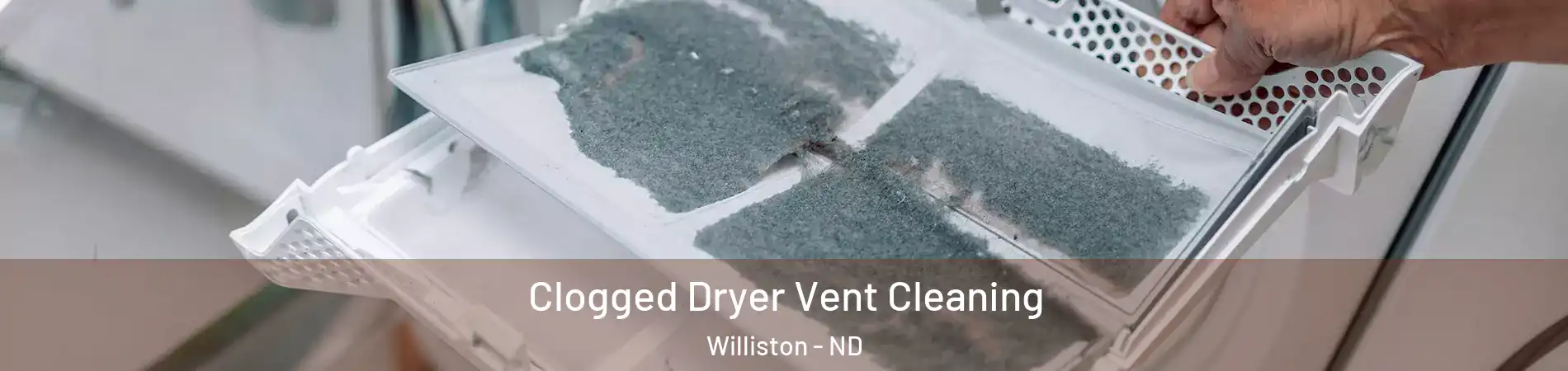  Clogged Dryer Vent Cleaning Williston - ND
