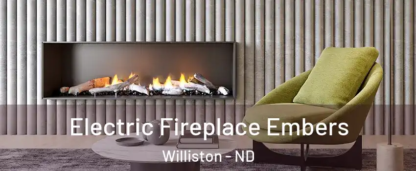  Electric Fireplace Embers Williston - ND