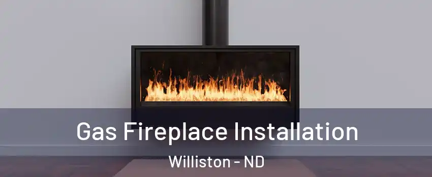  Gas Fireplace Installation Williston - ND