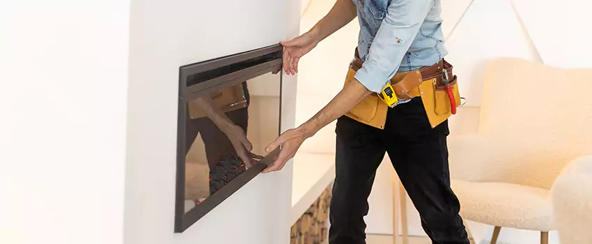 Metal Fireplace Installation in Williston, North Dakota