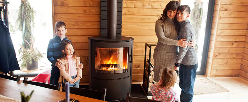 Morso Cast Iron Fireplace Insert Installation in Williston, North Dakota