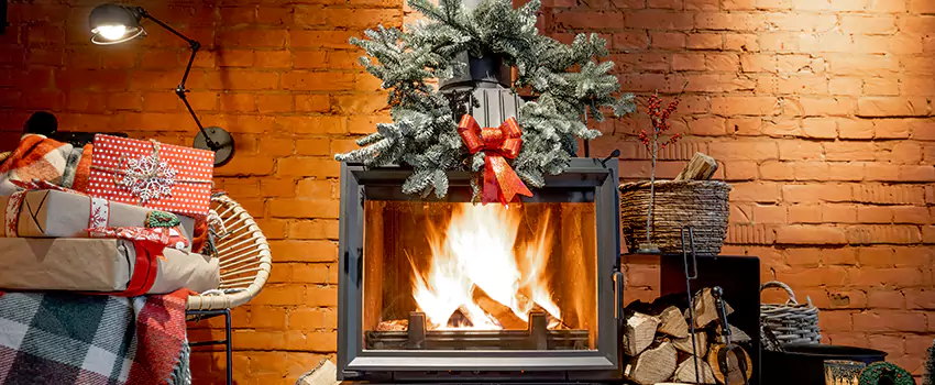Travis Industries Linear Gas Fireplace Installation in Williston, North Dakota