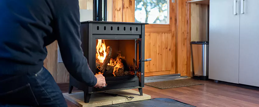 Open Hearth Wood Fireplace Installation in Williston, ND