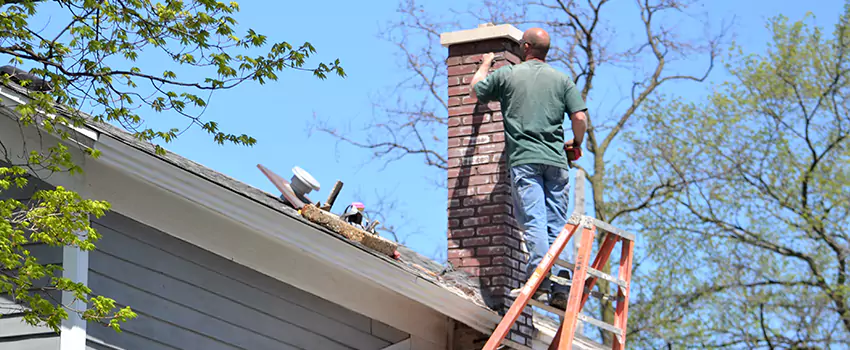 Vinyl and PVC Chimney Flashing Installation in Williston, ND