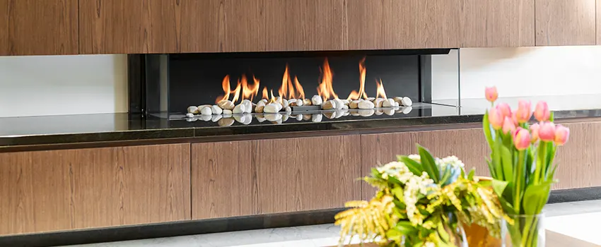Double-height Fireplace Design Refurbishment in Williston, North Dakota