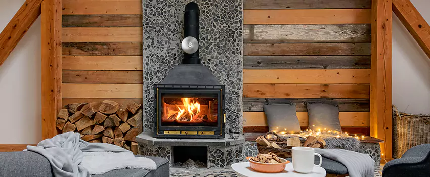 Thelin Hearth Products Direct Vent Gas Stove Fireplace Inspection in Williston, North Dakota