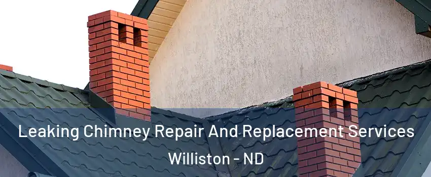  Leaking Chimney Repair And Replacement Services Williston - ND