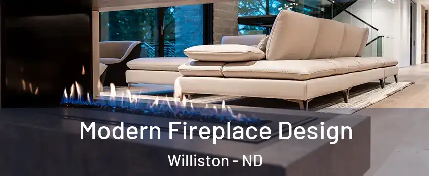  Modern Fireplace Design Williston - ND