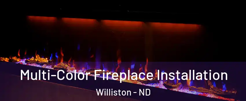  Multi-Color Fireplace Installation Williston - ND